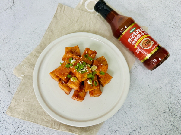 쓰리라차 두부 강정